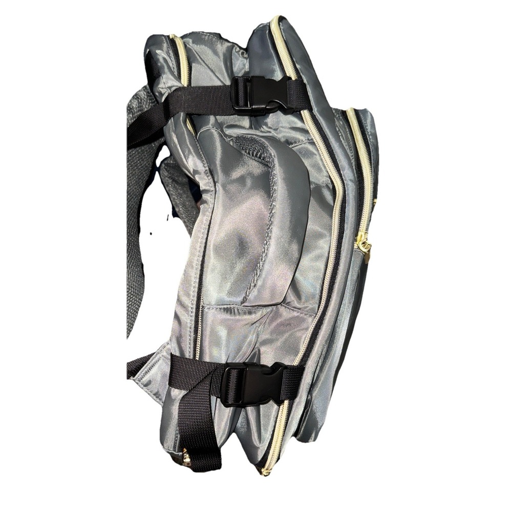 LoveVook Laptop Carryon Travel Backpack 40 L W/ 3 Packing Cubes 18 X 14 Gray NWT - Picture 16 of 16